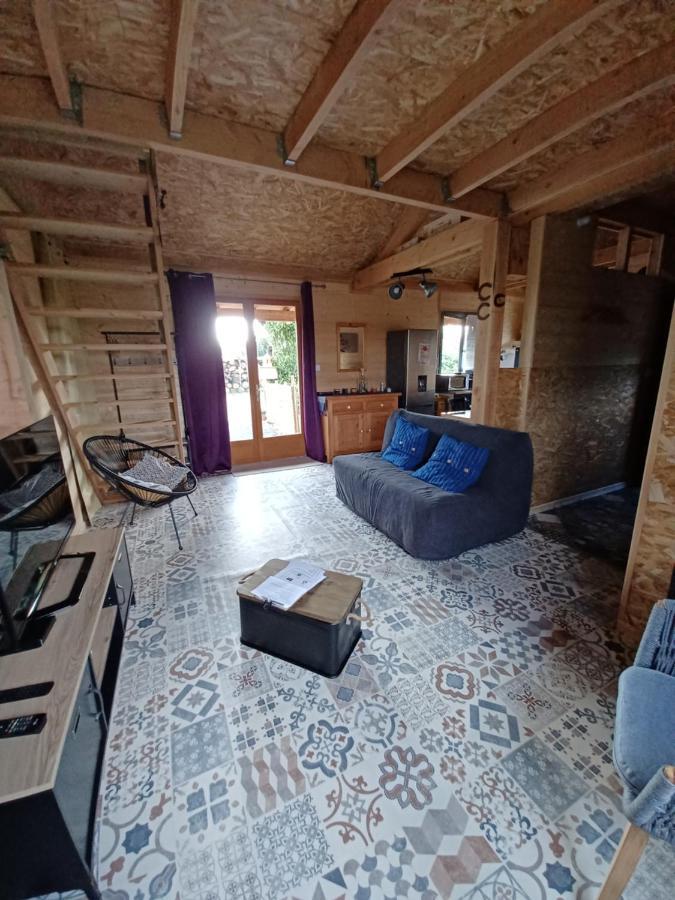 Chalet Chaleureux Avec Parking Garage Motos, Velos La Chapelle-aux-Chasses Exterior photo