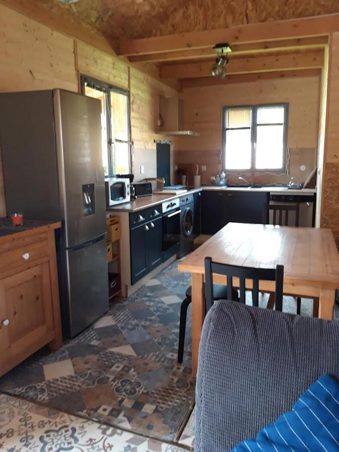 Chalet Chaleureux Avec Parking Garage Motos, Velos La Chapelle-aux-Chasses Exterior photo